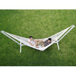 Naturhvid Mexicansk Hngekje i fleksibelt net