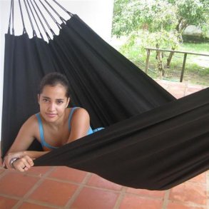 Sort Outdoor PRO hngekje - single duratex