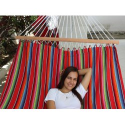 Mexico Rd hngekje med 120 cm trstokke