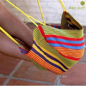 Ben-Puff til hngekjestol