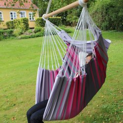 Hngekjestol i OutdoorPro materiale i lyse farver