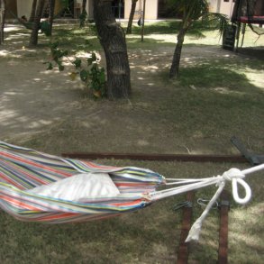 Stofhngekje til baby og kravlegrd