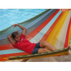 Mexicansk hngekje i coated bomuldsnet