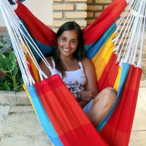 Hngekje stol i ternet stof