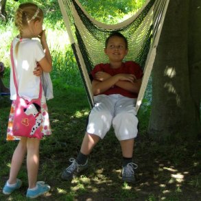 Hngekjestol i smidigt bomuldsnet