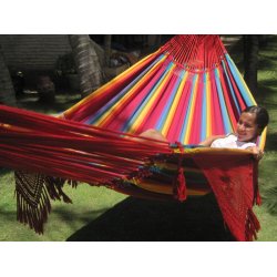 EXTREMO hngekje i Extra slidstrkt stof med PYNT