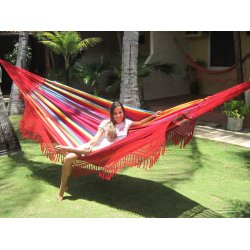 EXTREMO hngekje i Extra slidstrkt stof med PYNT