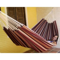 Strk stof hngekje i Striber med Vinrdt look