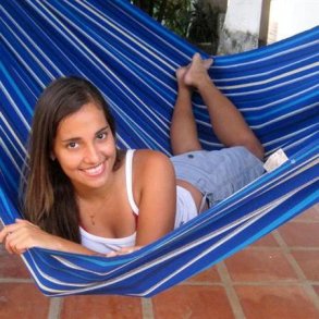 HNGEKJE: Stor slidstrk Bllig stof hngekje