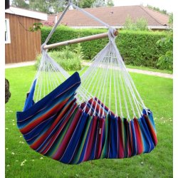 Mega Azul Brasil - Gigantisk hngekjestol