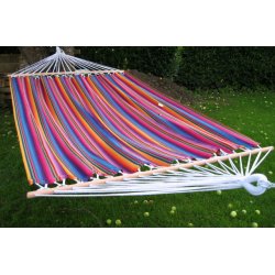 Indigo hngekje med udstrakt 140 cm rundstokke