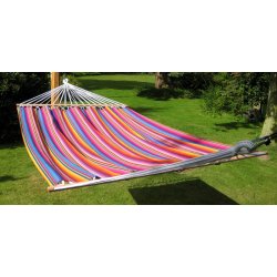 Indigo hngekje med udstrakt 140 cm rundstokke