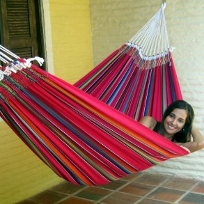 Stofhngekje i Mexico Rosa stribet. Remanso style