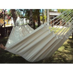 Hngekje Formosa Extra i Naturhvidt stof 