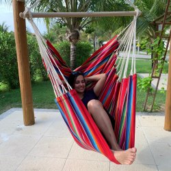 Hngestol Garibaldi i bomuld 