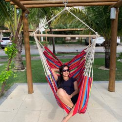 Hngestol Garibaldi i bomuld 