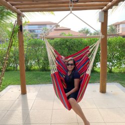 Hngestol Garibaldi i bomuld 