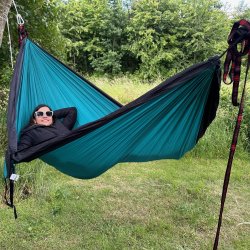 BaseCamp hngekje - Faldskrmsstof til trackingture