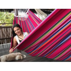 Stofhngekje i Mexico Rosa stribet. Remanso style