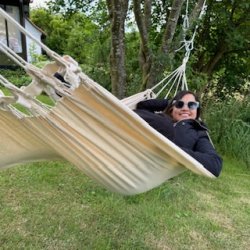 Naturhvid Bambino hngekje