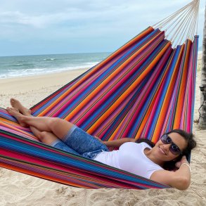 HNGEKJE Formosa. Stor Strk Indigo Hngekje 