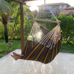 Hngekjestol i naturens farver. Forest Green Hngestol