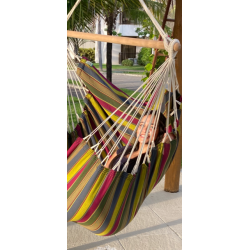 Hngekjestol i naturens farver. Forest Green Hngestol