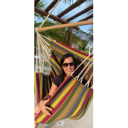 Hngekjestol i naturens farver. Forest Green Hngestol