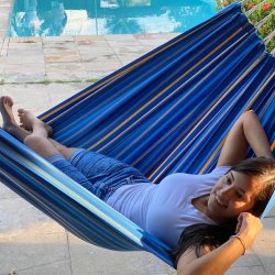 Blmix outdoor hngekje til 1 eller 2 personer