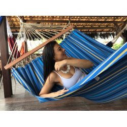 Blmix outdoor Hngekje til solbadning og udelivet - Havblik Hngekjen