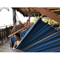 Blmix outdoor Hngekje til solbadning og udelivet - Havblik Hngekjen