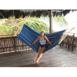 Blmix outdoor Hngekje til solbadning og udelivet - Havblik Hngekjen