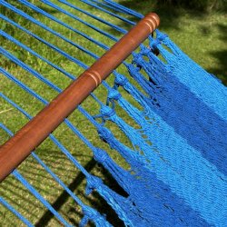 Deco Park Deluxe hngekje - Single med 2 bllige farver