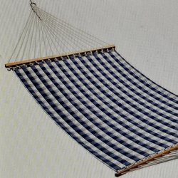 Billig Hast Hngekje med blt hvidt tern