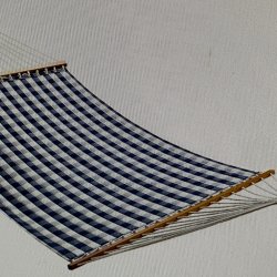 Billig Hast Hngekje med blt hvidt tern