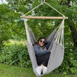 Veracruz Hngekjestol i kvalitets bomulds stof