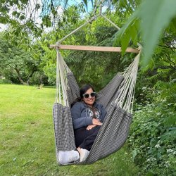 Veracruz Hngekjestol i kvalitets bomulds stof