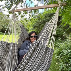 Veracruz Hngekjestol i kvalitets bomulds stof