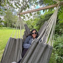 Veracruz Hngekjestol i kvalitets bomulds stof