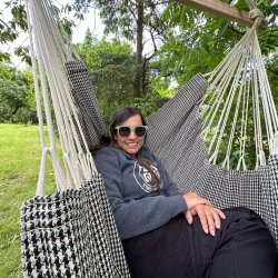 Veracruz Hngekjestol i kvalitets bomulds stof