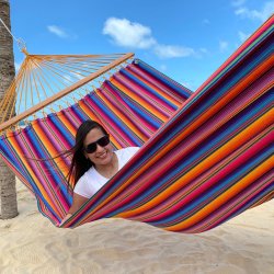 Indigo Outdoor PRO hngekje Tenda med Trstok