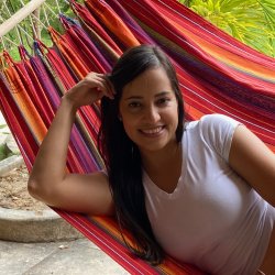 Guatemalamix Hngekje med 80 cm brede rundstokke