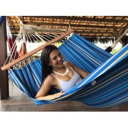 Blmix outdoor Hngekje til solbadning og udelivet - Havblik Hngekjen